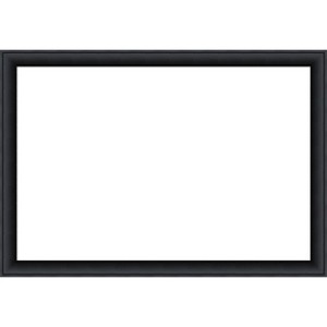 Amanti Art Nero Black Framed Dry Erase Magnetic Board - 1 of 4