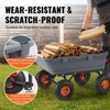 VEVOR Garden Cart, Durable Poly Dump Cart with Simple Assembly Steel Structure, Versatile Dump Wagon with Dual-Function Handle, Handy Wheelbarrow - 4 of 4