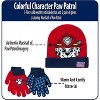 Nicklelodeon Paw Patrol Boy's Winter Hat and 2 Pair of Gloves Set (Toddler/Little Boys) Size Age 4-7, Paw Patrol Reversible Glove with Handwarmers - 4 of 4