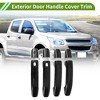 Unique Bargains Exterior Door Handle Cover for Chevrolet Colorado 2023-2024 ABS 1 Set - 2 of 4