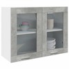 CLIHOME 23.6 in H Engineered Wood Wall Kitchen Cabinet with 2-Doors and 2-Shelves - 4 of 4
