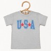 The Juniper Shop Varsity USA Red Stars Toddler Short Sleeve Tee - 2 of 4
