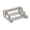 Hone-Can-Do Flat Wire Expandable Spice Rack - Gray - image 4 of 4