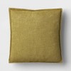 Center Seam Slubbed Square Outdoor Throw Pillow - Threshold™ - 2 of 4