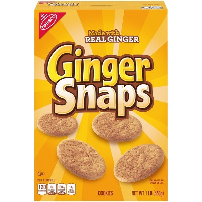 Nabisco Ginger Snaps Cookies - 16oz