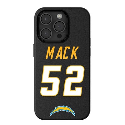 Keyscaper NFL Los Angeles Chargers Players Game Tactic MagSafe Compatible Cell Phone Case for Apple iPhone