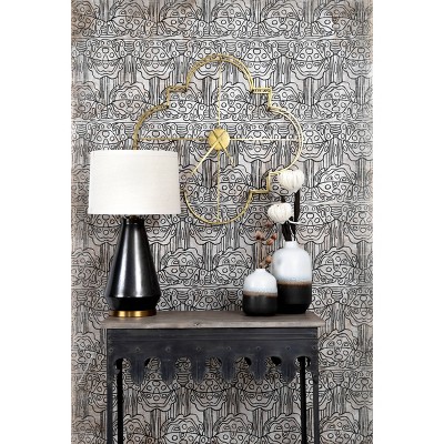Distressed Black Reclaimed Wood Console Table with Rustic Finish