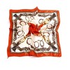 Allegra K Women's Soft Square Neck Scarves Multi Pattern Neckerchief - 2 of 3
