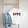 Simply Sage Market Women's Love Baseball Colorful Short Sleeve Graphic Tee - 2 of 3