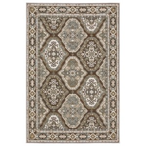 Oriental Weavers Ellington ELL03 Rust/ Blue Indoor Area Rug - 5'3" x 7'6" - 1 of 4