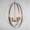 Yosemite Home Decor Tira 6-Light Orb Chandelier in Matte Black Finish - 2 of 4