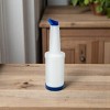 Slickblue Pour & Store 32oz Bottles, Mixing, Pouring & Storing, 13" Tall, Ideal for Juices & Cocktails, Orange/Blue - 2 of 3