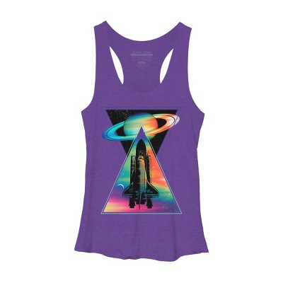 Women's Design By Humans The Explorer By clingcling Racerback Tank Top