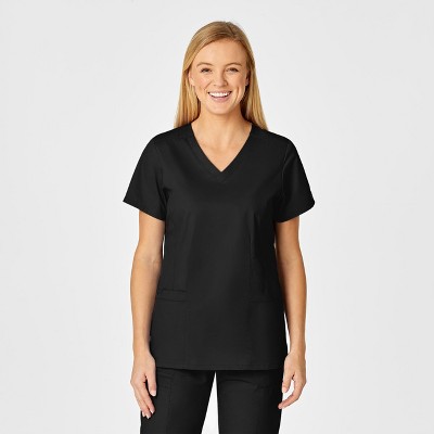Wink WonderWORK Women's Shaped V-Neck Scrub Top