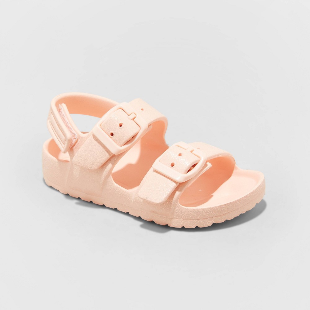 size 5T Toddler Ade Footbed Sandals - Cat & Jack™ Blush Pink 