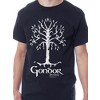 The Lord Of The Rings Mens' Movie Gondor White Tree Sleep Pajama Set Multicolored - 2 of 4