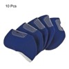 Unique Bargains Waterproof Soft Golf Club Iron Head Covers with Visible Windows 10 Pcs - 3 of 4