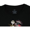 Nightmare Before Christmas Girls' Jack and Sally Distressed T-Shirt - 3 of 3