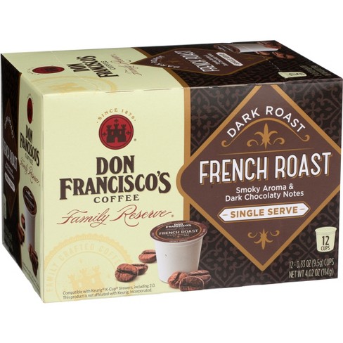 Don Fransisco's Coffee, French Roast Single Serve, Pack Of 6 : Target