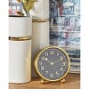Set of 2 Stainless Steel Clocks with Black Faces - Olivia & May - 2 of 4