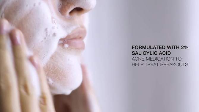 Neutrogena Oil-Free Salicylic Acid Acne Fighting Face Wash - 9.1oz, 2 of 12, play video