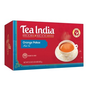 Tea India Premium Orange Pekoe Black Tea, 216 count. Packaging May Vary. - 1 of 4