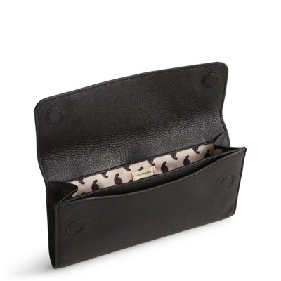 Сумки Vera Bradley Women's Leather Verbena Clutch Purse Moonless Night — фото 2