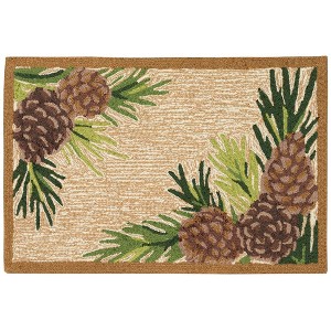 Liora Manne Ravella Floral Indoor/Outdoor Rug.. - 1 of 4