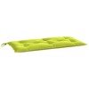 vidaXL Garden Bench Cushions 2 pcs Bright Green 39.4"x19.7"x2.8" Oxford Fabric - 4 of 4