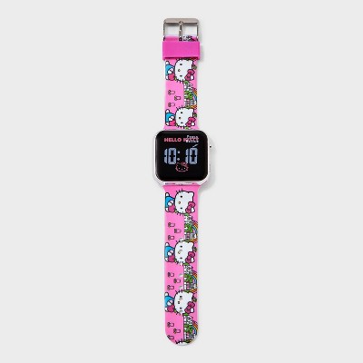 Girls' Hello Kitty Watch Set with Braclets - Pink - image 2