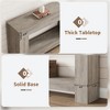 Long Console Table for Entryway - 4 of 4