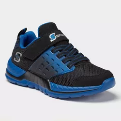 Boys' S Sport By Skechers Chrys Performance Sneakers - Blue/Black