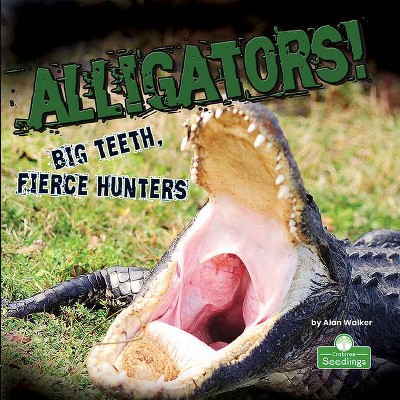 Alligators! Big Teeth, Fierce Hunters - (Built to Survive) by  Alan Walker (Paperback)