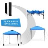 Anybear 10x10FT Light Blue Pop Up Canopy Tent with Adjustable Legs - 3 of 4