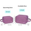 Narwey Travel Toiletry Bag  Traveling Dopp Kit Travel Bag for Toiletries Cosmetic Bag Makeup Bag Medicine Bag for Traveling - 4 of 4