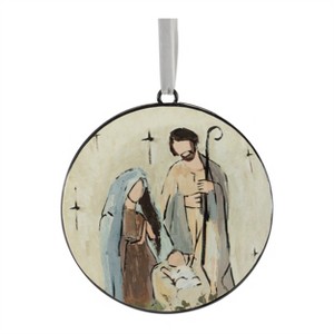 Holy Family Disc Ornament (Set of 12) - 1 of 4