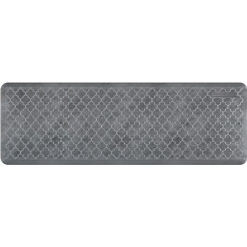 WellnessMats Trellis Collection Anti-Fatigue Floor Mat, Slate, 72 in. x 24 in. x ¾ in. Polyurethane - image 1 of 4