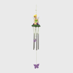 Disney 20" Tinkerbell Metal/Resin Wind Chime: Weather-Resistant, No Assembly, Outdoor Decor - 1 of 4