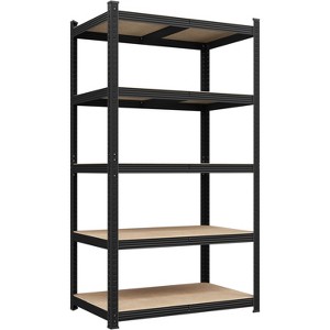 Yaheetech 71in 5-Tier Metal Storage Rack 5 Adjustable Shelves Boltless Shelving - 1 of 4