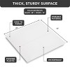Hold N’ Storage - Hard plastic shelf liner for pull out shelf, fits same size pull out cabinet organizers -  Clear frosted shelf protector - 3 of 4