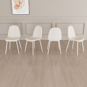 NicBex Dining Chairs Set of 4 with Linen Padded and for Living Room,Meeting Room,Bedroom - 1 of 4