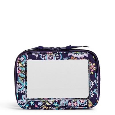 Vera bradley sale clear makeup bag