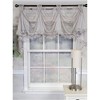 RLF Home Luxurious Modern Design Classic Sheers Victory Swag 3-Scoop Window Valance 50" x 25" - 2 of 4