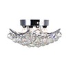 CWI Lighting Queen 4 Light Flush Mount With Chrome Finish - 2 of 4