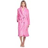 Casual Nights Women's Fleece Long Sleeve Plush Robe - 2 of 4
