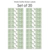 Big Dot of Happiness Boho Botanical - Greenery Party Water Bottle Sticker Labels - Set of 20 - 3 of 4