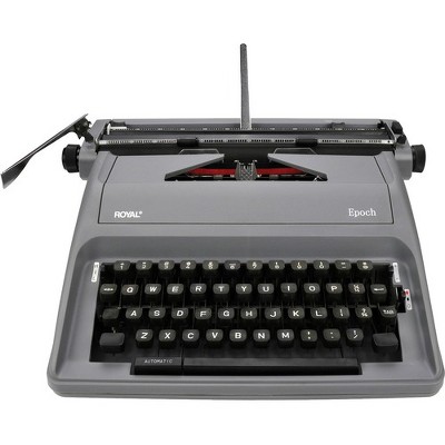 Photo 1 of Royal Epoch 79103Y Manual Typewriter - 11.60" Print Width - Tab Position, Line Spacing
