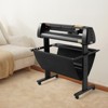 VEVOR Vinyl Cutter, 34Inch Bundle, Vinyl Cutter Machine, Manual Vinyl Printer, LCD Display Plotter Cutter Sign Cutting with Signmaster Software,Black - 2 of 4