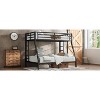 ORRD Metal Twin over Full Bunk Bed for Teens and Adults,Space-Saving/Noise Reduced/No Box Spring Needed, Black - 2 of 4