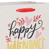 1.25"x10"x13" Valentine's Day Gift Bag Large Happy Valentine's Day on White - image 3 of 4